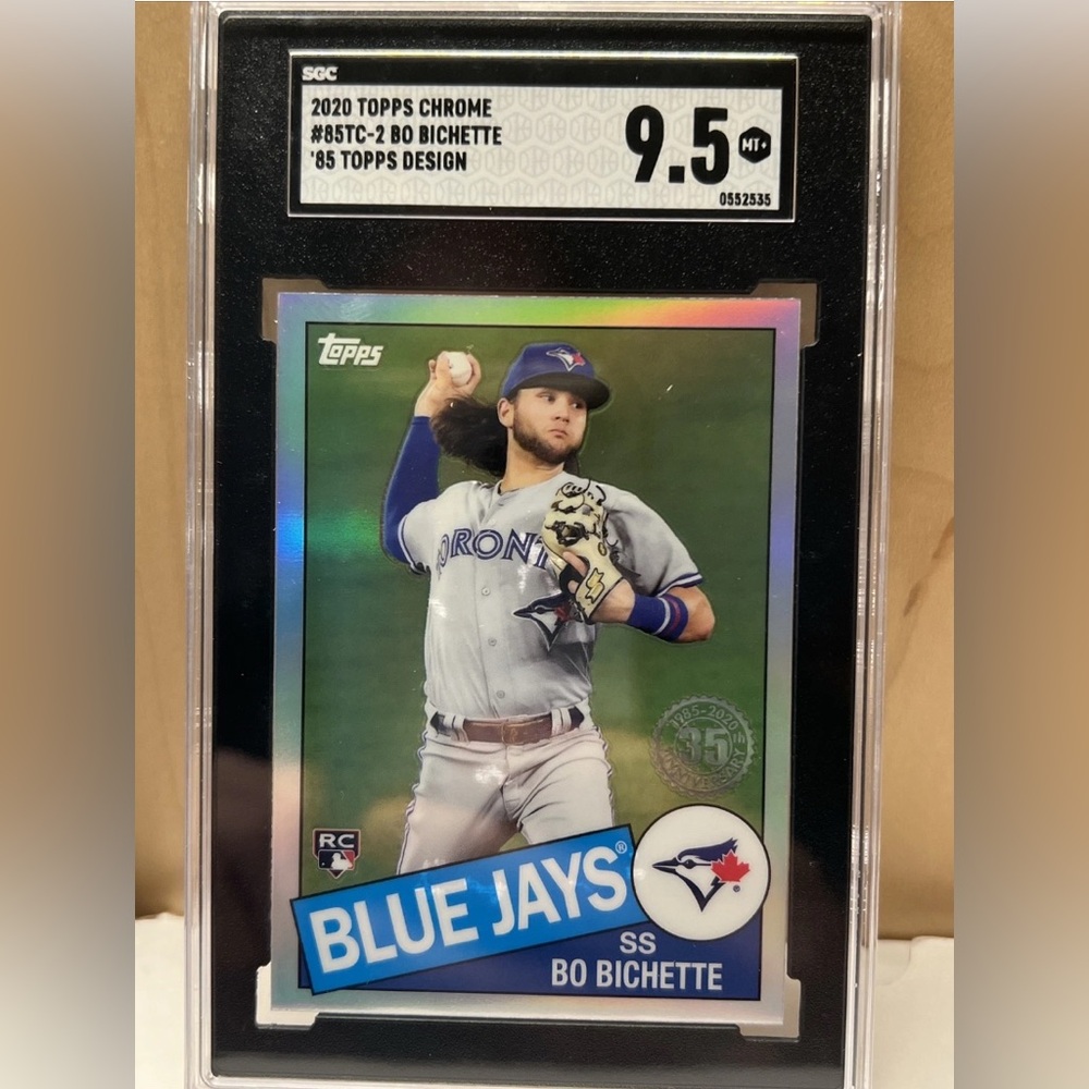 BO BICHETTE  2020 Topps Chrome 1985 Topps Design #85TC-2  Graded SGC 9.5